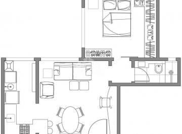 Apartamento · 42m² · 1 Quarto · 1 Vaga · Excelente apartamento de 1 dormitório no coração do bairro Santana