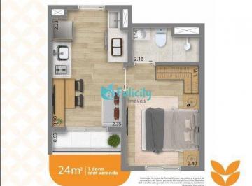 Apartamento · 24m² · 1 Quarto · Apartamento em construção com 24m² em Pirituba – São Paulo/SP