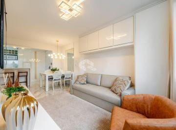 Apartamento · 54m² · 1 Quarto · 2 Vagas · Apartamento com 54m², 1 quarto, 2 vagas, no bairro Três Figueiras em Porto Alegre