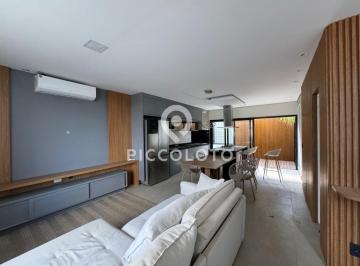 Casa · 130m² · 3 Quartos · 2 Vagas · Sobrado à venda em Campinas, Loteamento Alphaville Campinas, com 3 suítes, com 130 m²
