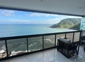 Apartamento · 260m² · 3 Quartos · 3 Vagas · Costão das Tartarugas - Cobertura Duplex no Costão das Tartarugas Guarujá com Vista Mar, Piscina Pri