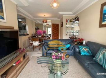 Apartamento · 100m² · 3 Quartos · 2 Vagas · Apartamento à venda no bairro Loteamento João Batista Julião em Guarujá/SP