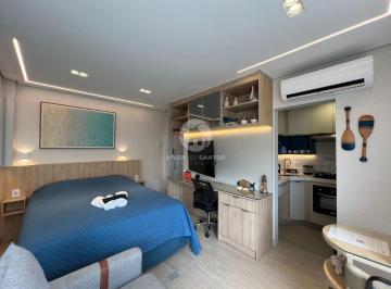 Apartamento · 22m² · 1 Vaga · Kitnet Porteira fechada no Embaré em Santos