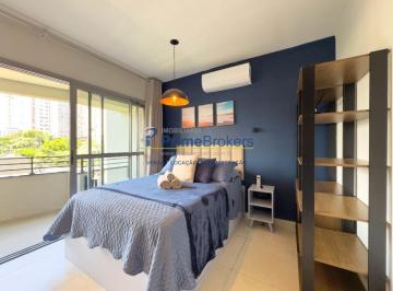 Apartamento · 25m² · 1 Quarto · Studio, 25m² - 1 Dormitório, Mobiliado, Aceita Airbnb - Brooklin