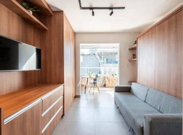 Sala · Apartamento com 1 quarto à venda, 24 m²- Pinheiros - São Paulo/SP