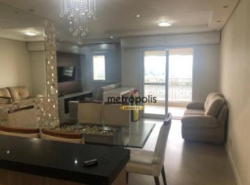 Sala · Apartamento com 2 dormitórios à venda, 76 m² por R$ 810.000,00 - Campestre - Santo André/SP
