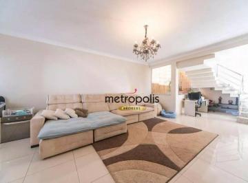 Sala  · Sobrado com 3 dormitórios à venda, 240 m² por R$ 1.450.000,00 - Campestre - Santo André/SP