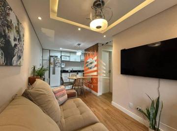 835005609013f4735ca5f52976599bc0cf045a34 · Apartamento Residencial Lyon com 2 dormitórios à venda, 52 m² por R$ 410.000 - Jardim Munhoz - Guaru
