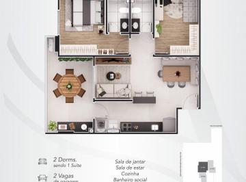 img1 · residencial angelina - Apartamento em construção venda 2 dormitorios 1 suite 76 m2   praia das astur