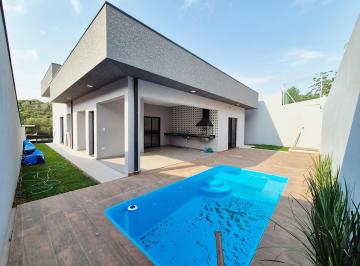 Foto 01 · Casa nova com piscina em Atibaia, aceita financiamento bancário