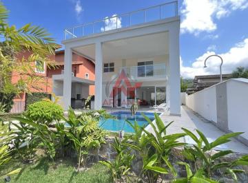Casa · 36000m² · 4 Quartos · 4 Vagas · SOBRADO NOVO A  VENDA EM CONDOMÍNIO FECHADO EM UBATUBA - SP