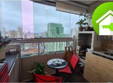 Apartamento · 92m² · 3 Quartos · 2 Vagas · 3 Quartos com Varanda – Vista Mar – São Vicente