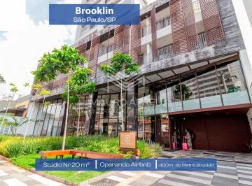 Apartamento de 1 quarto, São Paulo · Stúdio montado e operando Airbnb a 4 minutos a pé do Metrô Brooklin