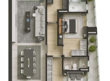 Apartamento · 167m² · 3 Quartos · 2 Vagas · Amaluna
