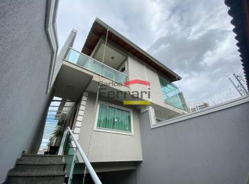 Casa · 180m² · 3 Quartos · 4 Vagas · Sobrado alto padrão em Guarulhos - SP - 3 suítes , 4 vagas, área gourmet com churrasqueira