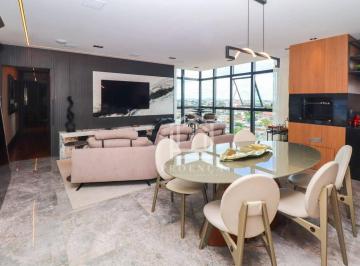 c86689f489815200696183d41459b74fbd872f4b · Apê altamente luxuoso com 3 vagas à venda, 147m² por R$ 1.950.000 - Centro - SJP/PR