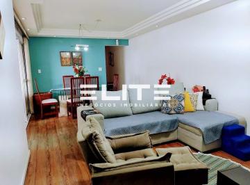 sala · Apartamento 3 dormitórios com 2 suítes, 3 vagas, frente – Santo André (Jardim)