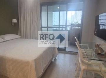 img0 · Studio de Luxo para Locação na Vila Mariana, São Paulo-SP: 1 Quarto, 1 Sala, 1 Banheiro, 26m² de Áre