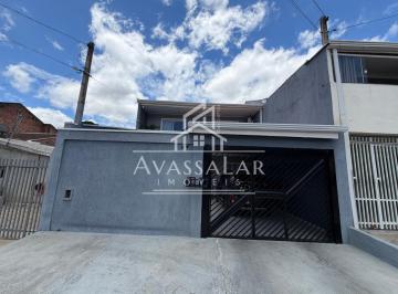 Casa · 200m² · 2 Quartos · 2 Vagas · Sobrado com 3 Dormitórios, Suíte com Sacada e 2 Vagas de Garagem - Sítio Cercado