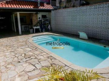 Piscina  · Casa com 3 dormitórios à venda, 176 m² por R$ 855.000,00 - Vila Eldízia - Santo André/SP
