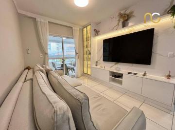 949cea9982922e1d4234fbdbe35d9e3bfa691417 · Apartamento com 2 dormitórios à venda, 86 m² por R$ 650.000,00 -  Guilhermina - Praia Grande/SP