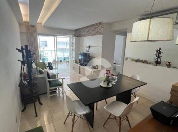 8653ed7974045d619e229f5c9d599505d8c82603 · Apartamento com 2 dormitórios à venda, 90 m² por R$ 960.000,00 - Icaraí - Niterói/RJ