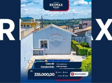 Casa · 68m² · 2 Quartos · 2 Vagas · Casa em Condomínio Fechado com lazer completo.