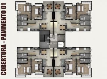 Apartamento · 150m² · 3 Quartos · 2 Vagas · Cobertura nova no Vale do Ipê com 3 quartos (1 suíte) e 2 vagas de garagem