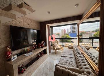 Apartamento · 120m² · 3 Quartos · 2 Vagas · Alto Padrão no Terraços Santa Terezinha | 3 Suítes