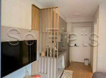 Apartamento · 25m² · 1 Quarto · Studio 25m² Mobiliado no Brooklin | Próx. Metrô Brooklin e Av. Santo Amaro