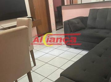 Apartamento · 47m² · 2 Quartos · 1 Vaga · Apartamento térreo com área garden próximo ao Shopping Bonsucesso em Guarulhos