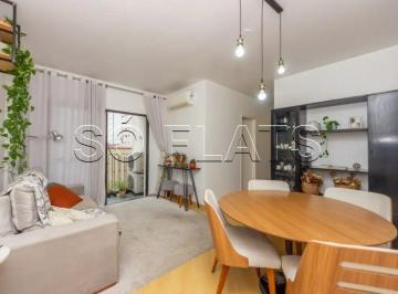 Apartamento · 63m² · 2 Quartos · 1 Vaga · Apartamento 2 dormitórios 63m² à venda Vila Olímpia Rua Alvorada com vaga