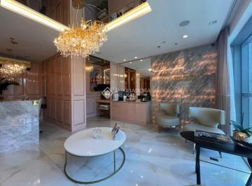 Comercial · 75m² · 2 Vagas · Sala comercial finamente mobiliada e decorada