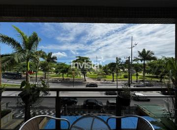 Apartamento · 201m² · 4 Quartos · 3 Vagas · Venda: Apartamento frontal em Santos (Pompéia) 4 dorms, 3 vagas, vista mar
