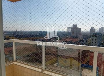 Apartamento · 60m² · 2 Quartos · 1 Vaga · Apartamento 2 Quartos mobiliado com varanda gourmet na Aviação – Praia Grande, SP (60 m²)