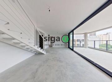 Apartamento · 330m² · 4 Quartos · 4 Vagas · Cobertura Duplex no Coração do Brooklin - 4 Suítes - 4 Vagas - Imóvel Novo