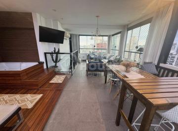 Apartamento · 140m² · 3 Quartos · 1 Vaga · Cobertura duplex à venda em Moema, 3 dormitórios, 2 suítes, 1 vaga, mobiliada