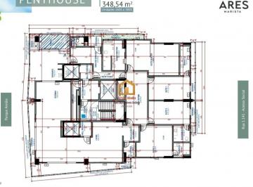 Apartamento · 348m² · 4 Quartos · 4 Vagas · LANCA195 - Penthouse Ares Marista Setor Marista - Goiânia GO