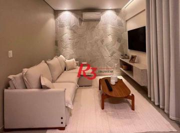 c261b2c7279a7e7504d654af110e87a1afd91ee8 · Apartamento à venda, 55 m² por R$ 690.000,00 - Vila Matias - Santos/SP