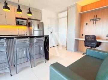 SALA CONJUGADA A COZINHA - MANDARIM PATRIANI · Apartamento para locação, mobiliado com 1 dormitório, Guanabara, Campinas/SP