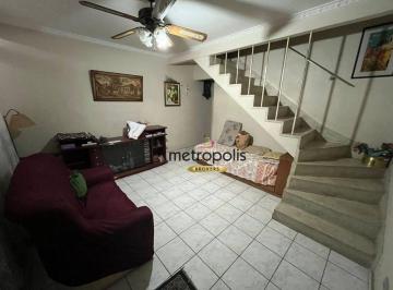 Sala · Sobrado com 3 dormitórios à venda, 197 m² por R$ 830.000,00 - Mauá - São Caetano do Sul/SP
