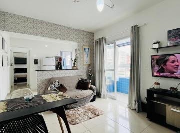 577966d3356f761d52ce8a32bb43813b7a959879 · Apartamento com 1 dormitório à venda, 52 m² por R$ 350.000,00 - Vila Guilhermina - Praia Grande/SP