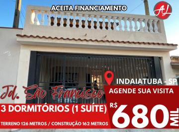 Casa de 3 quartos, Indaiatuba · Sobrado A Venda Ao Lado Do Parque Ecológico - Indaiatuba - SP!