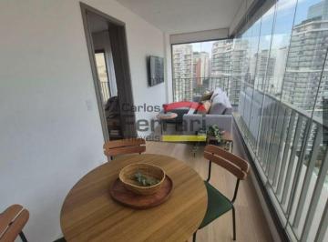Apartamento · 39m² · 1 Quarto · Studio Mobiliado para Locação na Vila Nova Conceição | 39m² | Varanda | Voxx