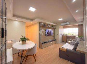 Apartamento · 65m² · 2 Quartos · 1 Vaga · Apartamento à venda - 2 dormitórios, 1 vaga de garagem - Mobiliado - Sacada com churrasqueira - Cent
