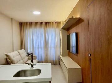 Apartamento · 37m² · 1 Quarto · 1 Vaga · Vendo lindo Apartamento mobiliado e decorado varanda panorâmica para mar com 1/4, suíte no Beach Cla