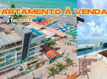 Apartamento de 2 quartos, Ipojuca · APARTAMENTO À VENDA COM PORTEIRA FECHADA BEIRA MAR EM PORTO DE GALINHAS/PE V4734-well