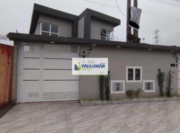 Casa · 140m² · 3 Quartos · 2 Vagas · Sobrado com 3 dorms, Balnerio Gaivota, Itanhaém - R$ 540 mil, Cod: 832919