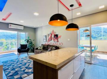 Apartamento · 140m² · 3 Quartos · 2 Vagas · Cobertura com 3 dormitórios - 140m² -mobiliada a venda em Ubatuba-SP