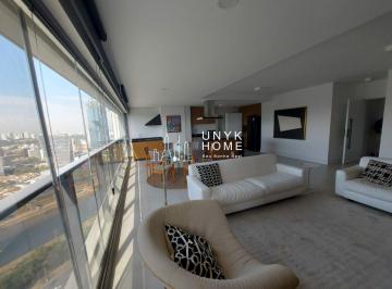 Apartamento · 142m² · 2 Quartos · 3 Vagas · Apartamento para locação mobiliado no Parque Global